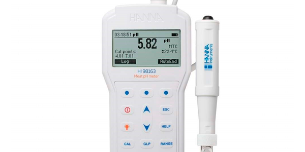 PHMETRO PORTÁTIL PARA CARNES MODELO HI98163, HANNA INSTRUMENTS