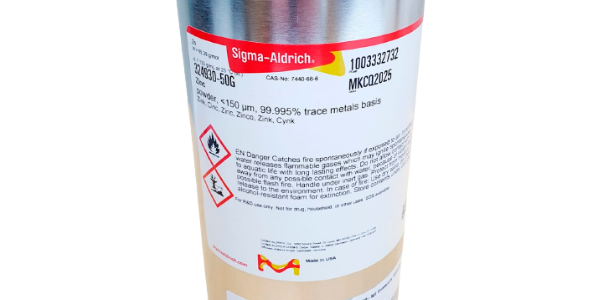 ZINCO EM PÓ <150 µm 99,995%