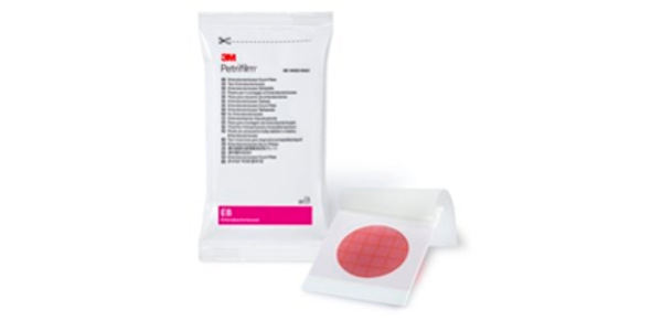 PLACA 3M™ PETRIFILM™ EB 6420 CONTAGEM DE ENTEROBACTERIACEAE, 50 UNIDADES